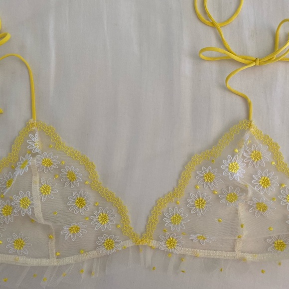 For Love And Lemons Other - NWOT For Love And Lemons Lemon Drop Bralette